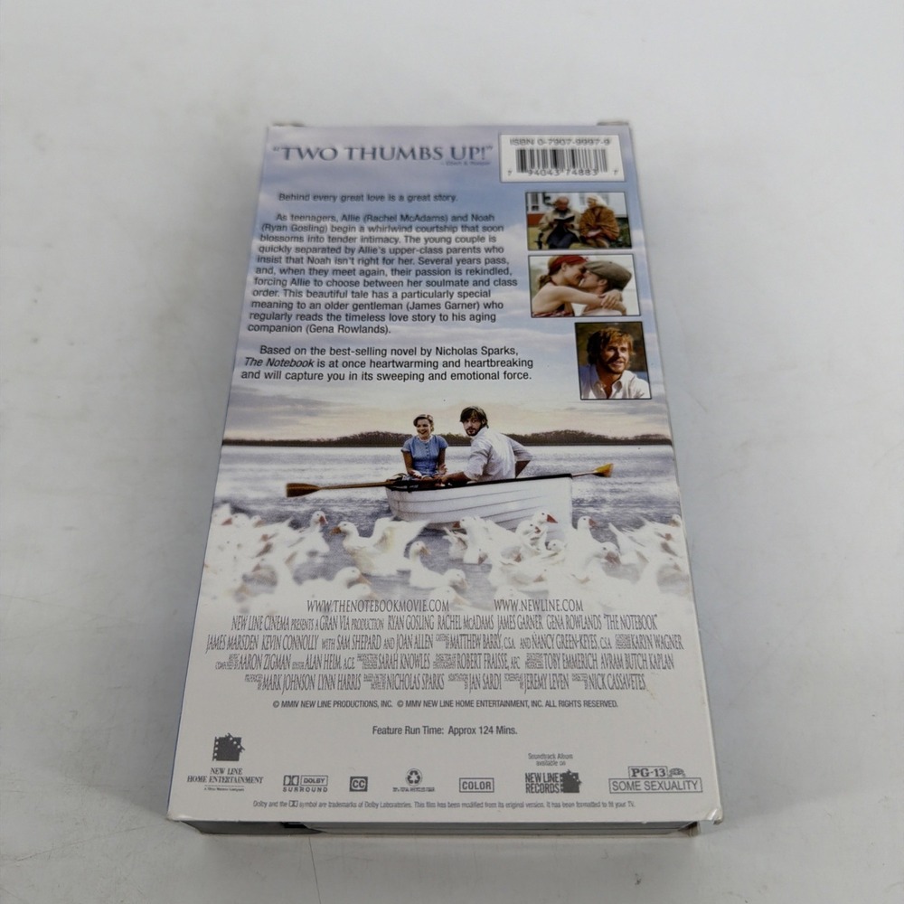 The Notebook (VHS, 2005) - Picture 2 of 3